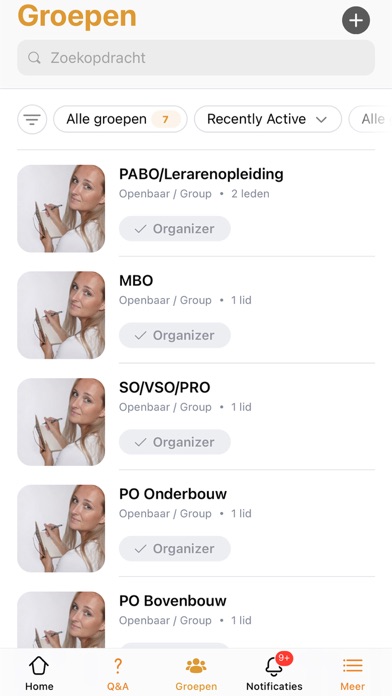 App de Leraar Screenshot