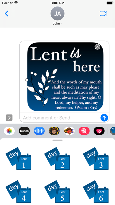 days of Lent Screenshot