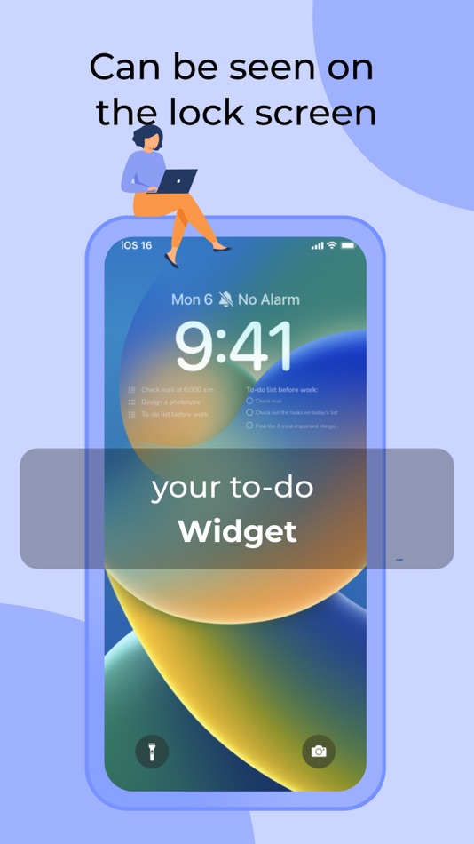#1. Todo Widgets - Lock Screen 16 (iOS) 由: TRADING CO., LTD