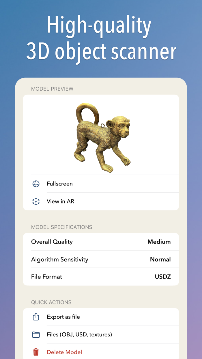Modelified — 3D Capture