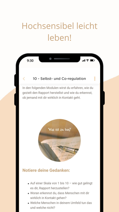 Hochsensibel leicht leben Screenshot
