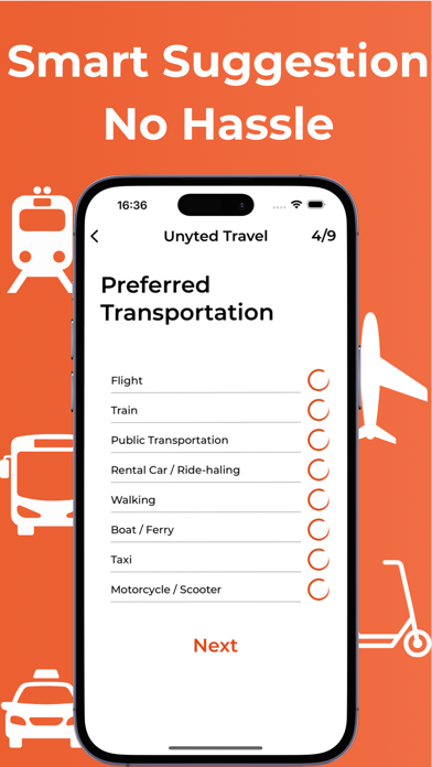 Unyted Travel: AI Trip Planner Screenshot
