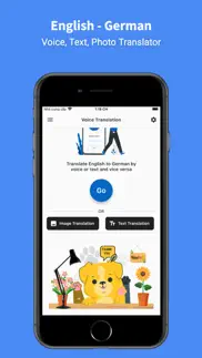 german - english : translator iphone screenshot 1