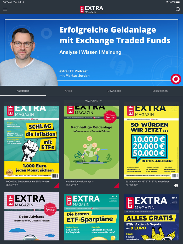 EXtra-Magazin ETF