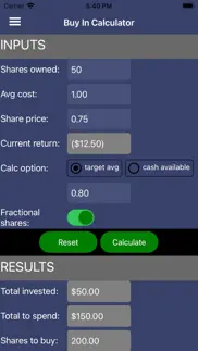 buy in calculator iphone screenshot 1