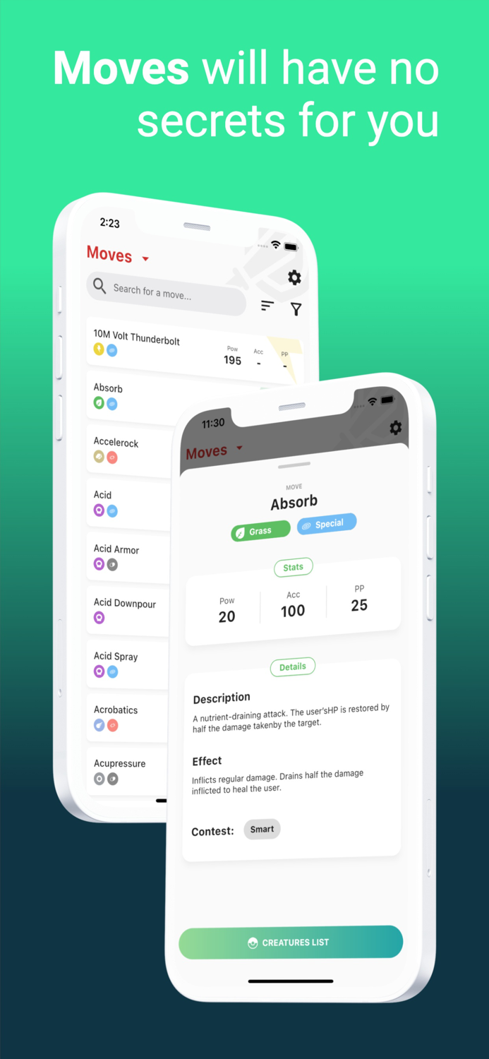 MasterDex - complete pokedex