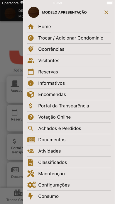 Rocs Segurança Screenshot