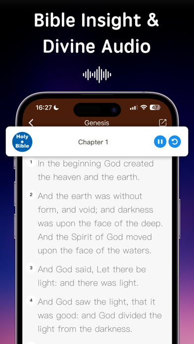 HOLY BIBLE - The Living Bible Screenshot