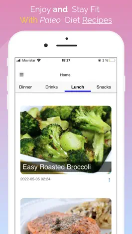 Game screenshot Paleo Diet Recipes App mod apk