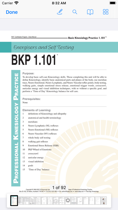 Kinesiology Plus Screenshot