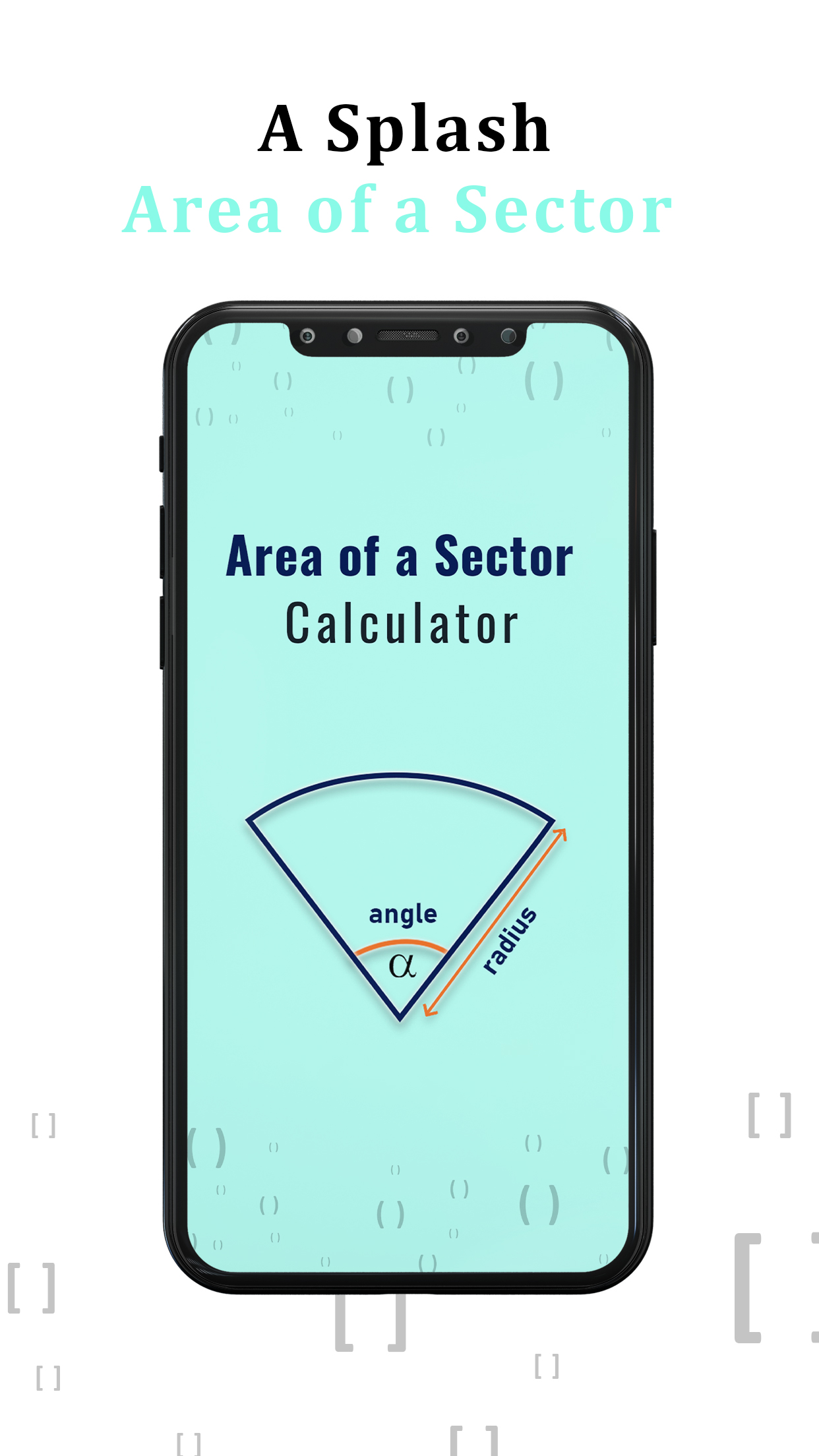 Area of a Sector Calculator