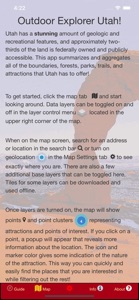 Outdoor Explorer Utah - Map screenshot #2 for iPhone