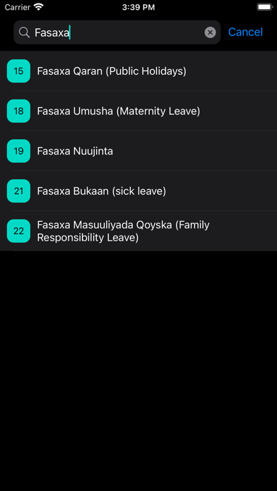 Xeerka Shaqaalaha Rayidka JSL Screenshot