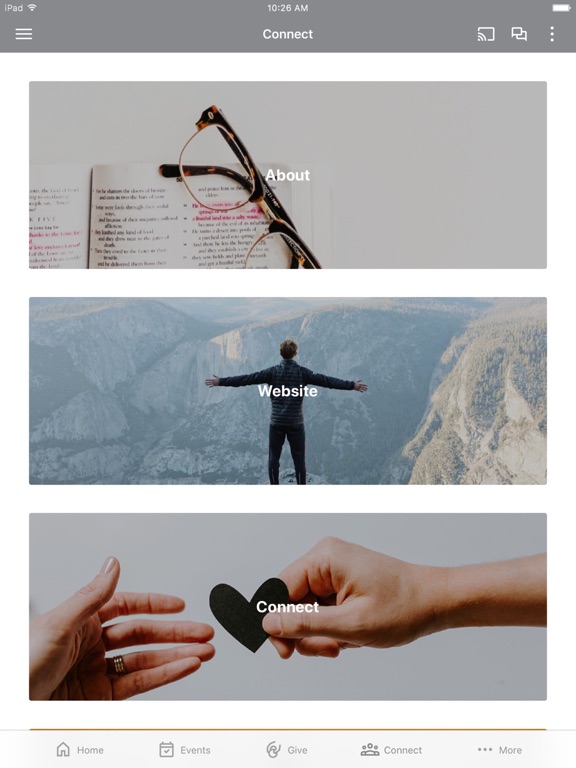 App screenshot