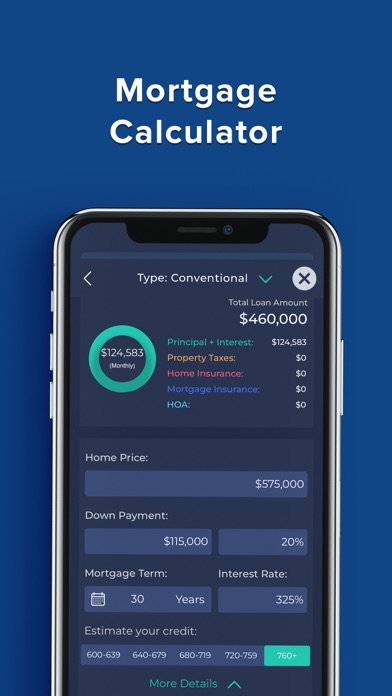NewFed Mortgage Screenshot