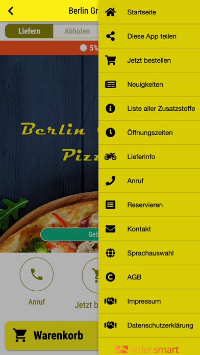 Berlin Grill & Pizza Screenshot