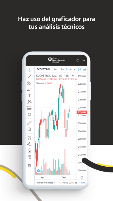 eTrading Bancolombia Screenshot