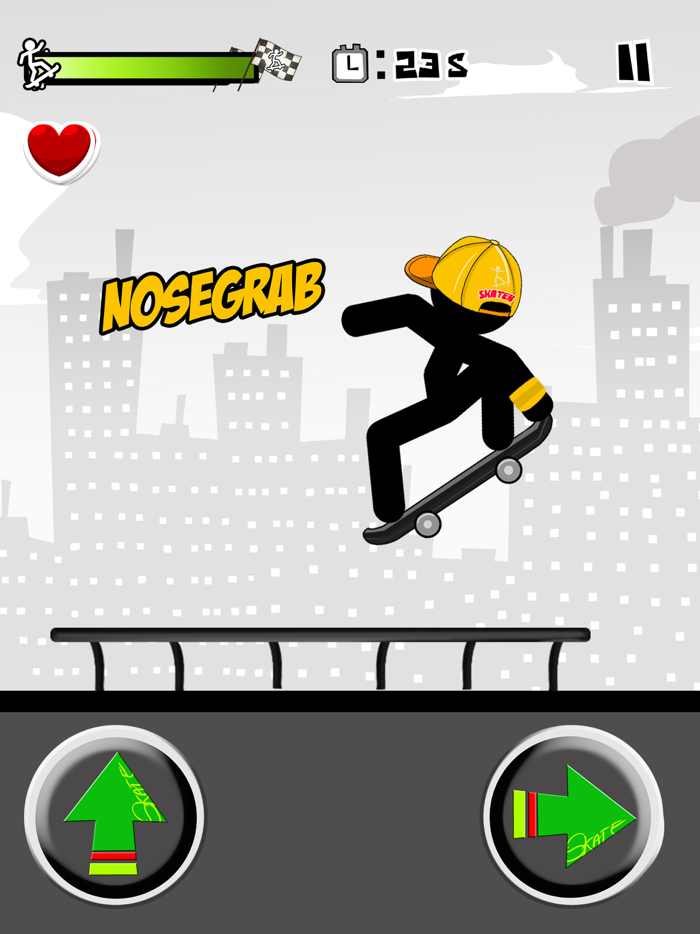 Stickman Skate 360 Epic City