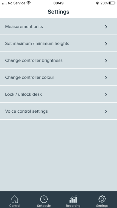 Screenshot 4 of Stand Desk App