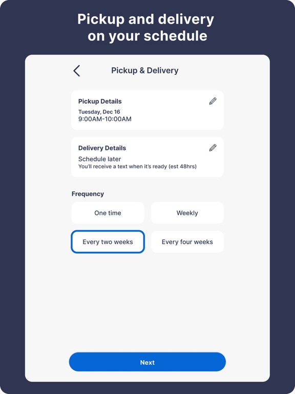 Screenshot #5 pour My Mobile Laundry