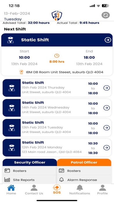 S3 Security Screenshot