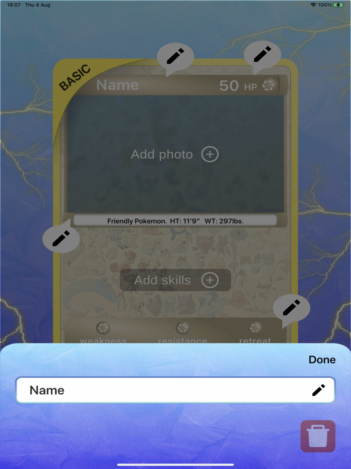 Trading Card Maker and Collector