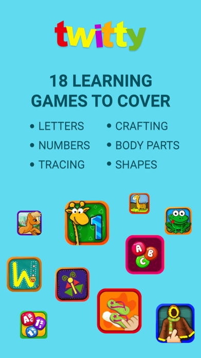 Twitty: Preschool Learning App Screenshot