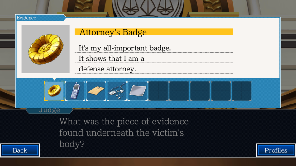 #4. Ace Attorney Trilogy (iOS) Bởi: CAPCOM