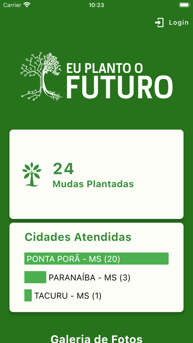 Eu Planto o Futuro Screenshot