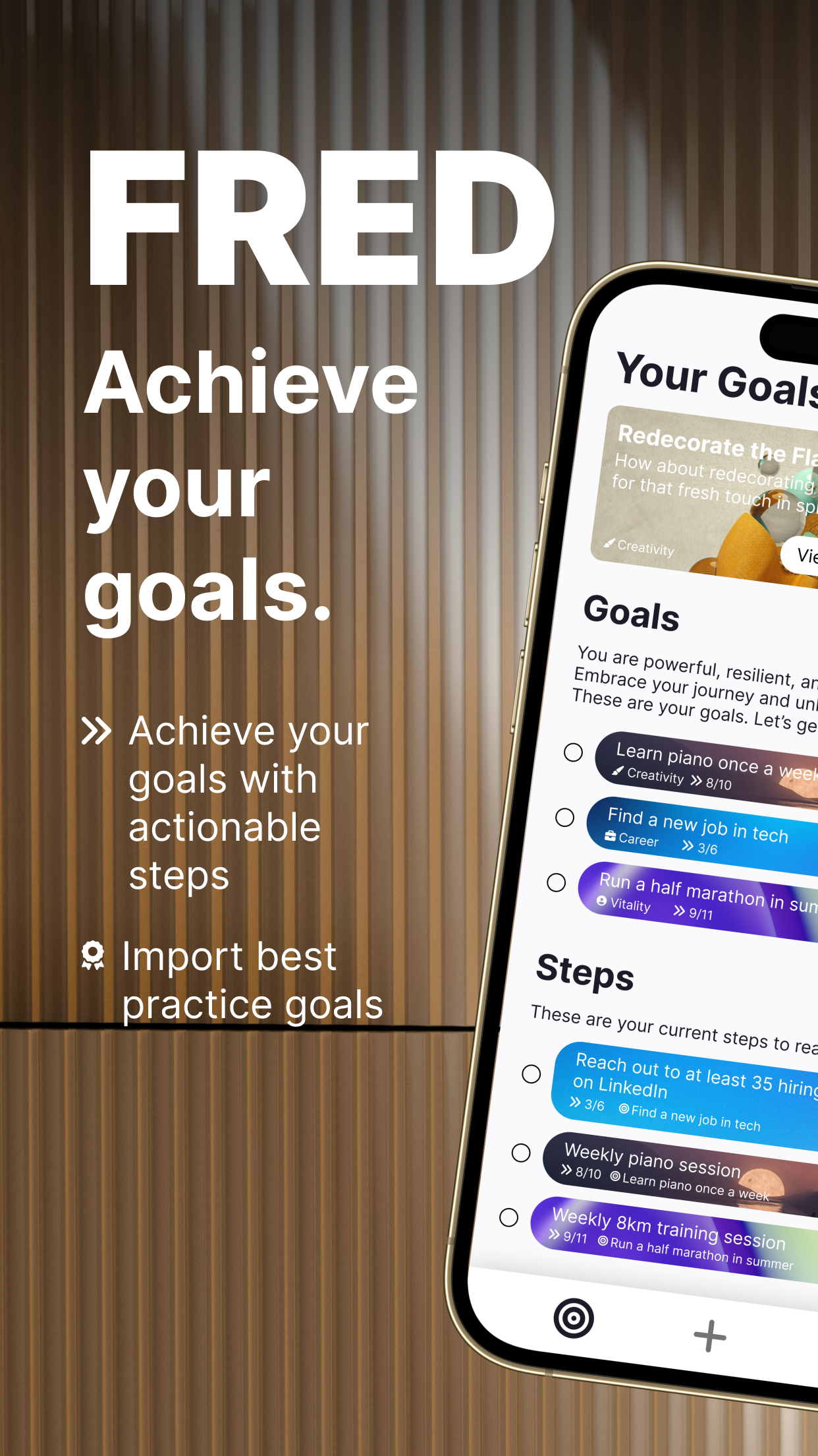 Fred | Achieve your Goals