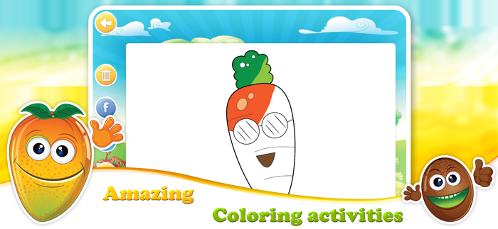 Veggies and Fruits Junior games