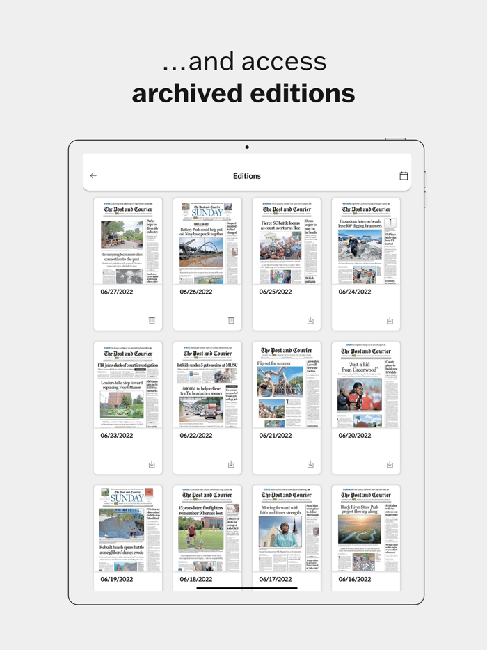 Post and Courier e-Paper
