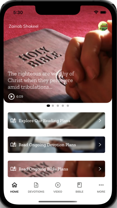Solid Food Bible Study Screenshot