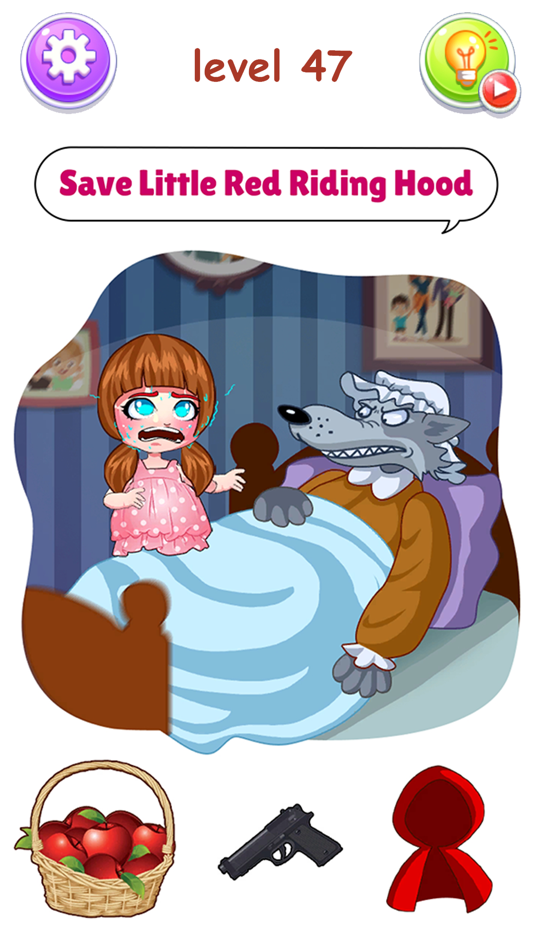 #5. Brain Test 2: Displace Story (iOS) By: Gioi Pham