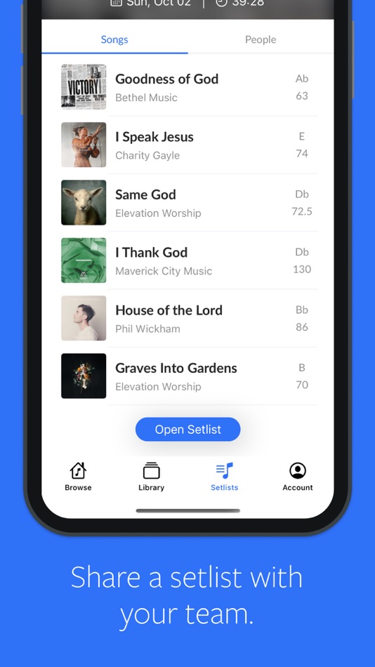 #6. MultiTracks.com ChartBuilder (iOS) 由: MultiTracks.com