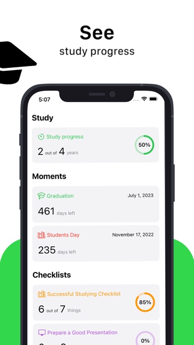 Study Planner & Exam Countdown Screenshot