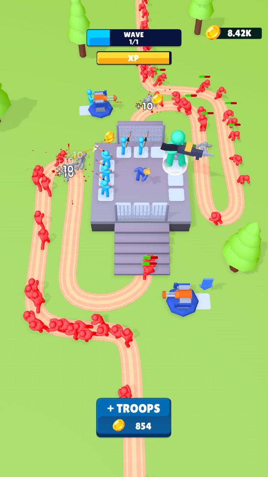 #2. Zone Defense 3D (iOS) 由: Play Holding