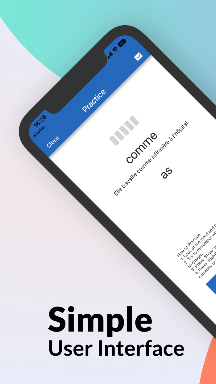 French Flashcards - 1000 words