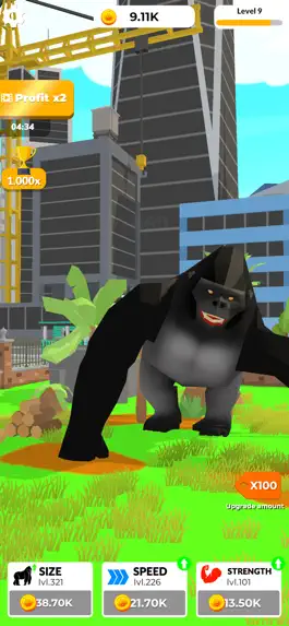 Game screenshot Idle Gorilla: Evolution Empire hack