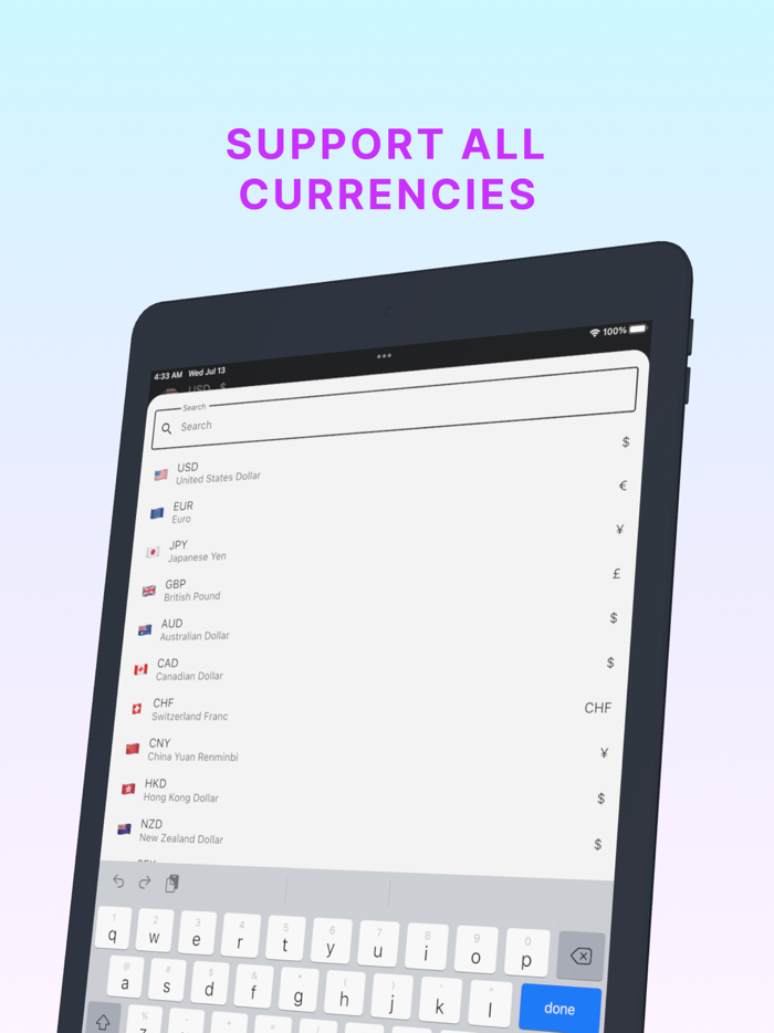 CurrencyX  Currency Converter