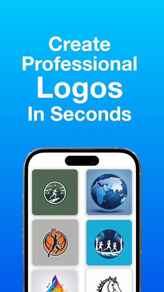 #1. AI Logo Generator App (iOS) 由: Flowzio Studio