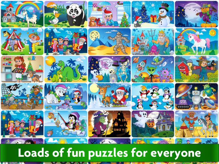 Super Puzzle Kids Jigsaw Game