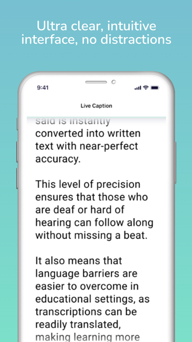 Live Caption AI Screenshot