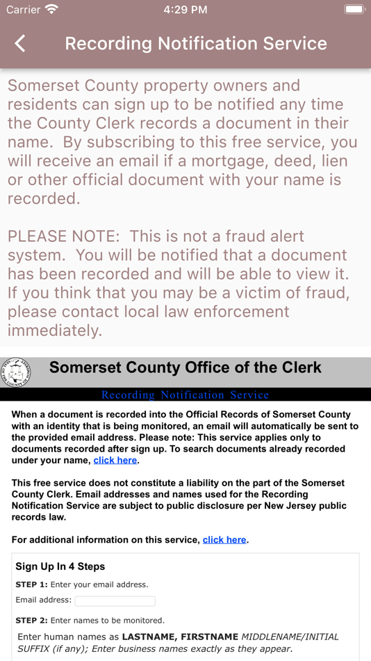 #3. SC Clerk (iOS) 由: Somerset County Clerk's Office