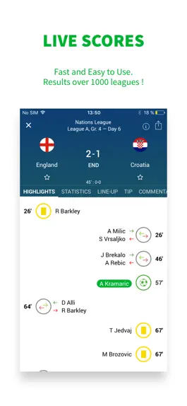 Game screenshot Live Soccer Scores -Skores apk