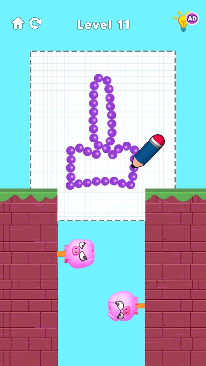 Draw Smash Puzzle Logic Games