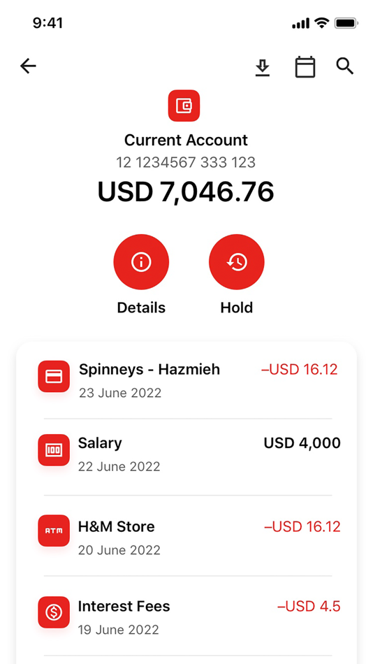 #2. SGBL Mobile Application (iOS) Podle: SGBL