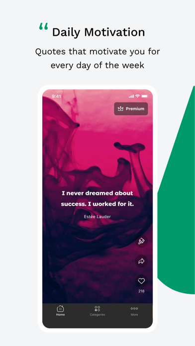 Kwote - Motivational Quotes Screenshot