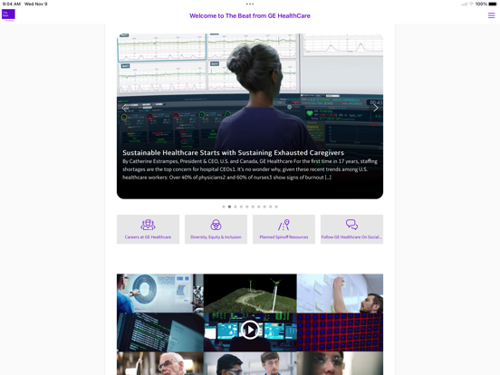 The Beat from GE HealthCareのおすすめ画像1