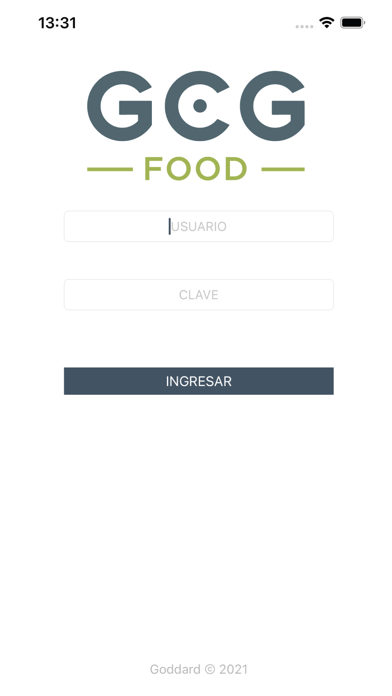 GCG Food Screenshot
